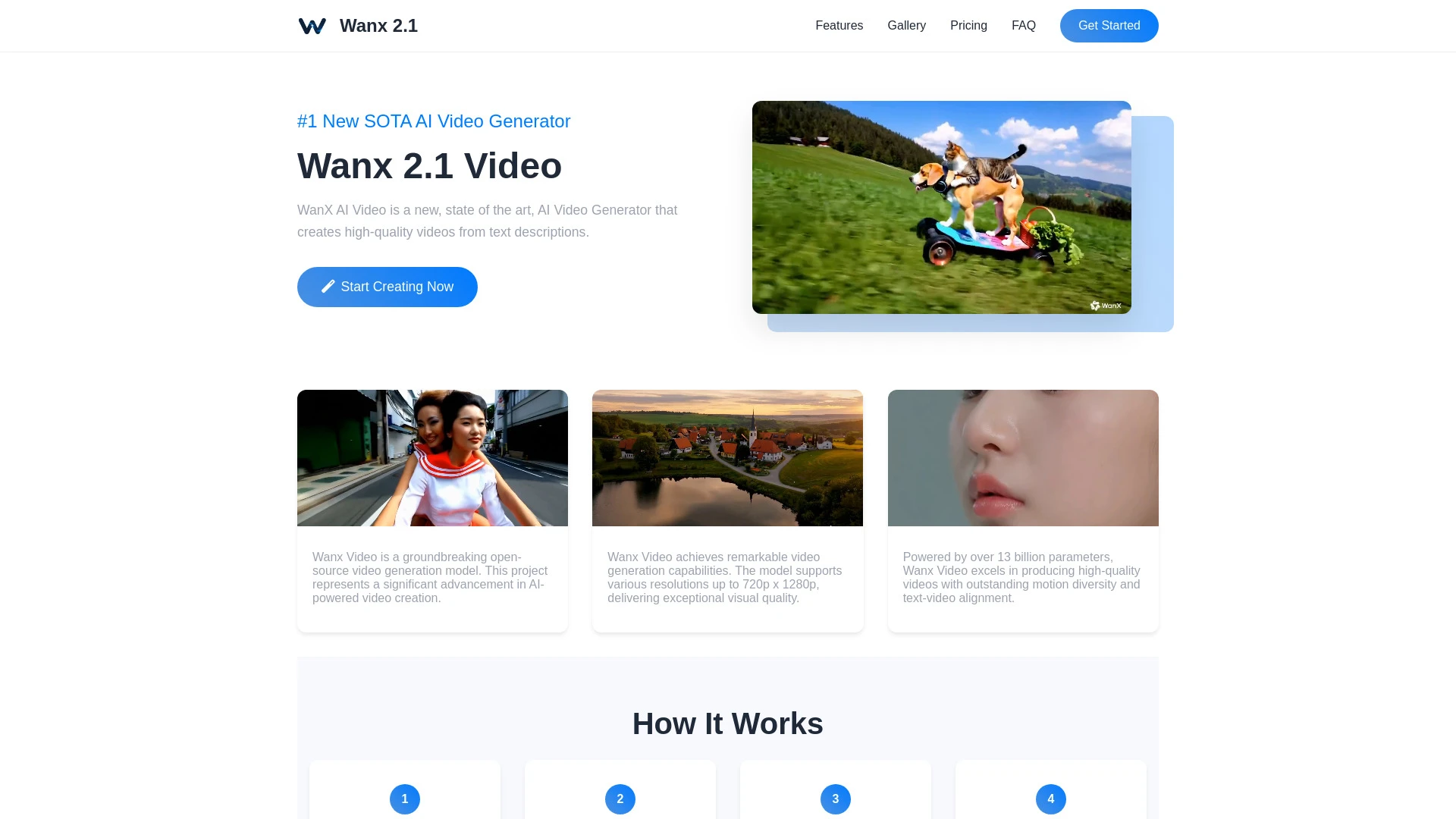 WanX AI Video Generator - AI Tool Ocean