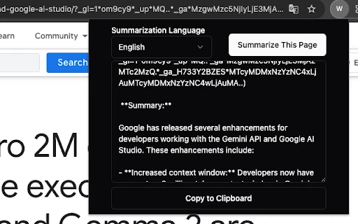 Web Distiller AI - Chrome Extension - AI Tool Ocean