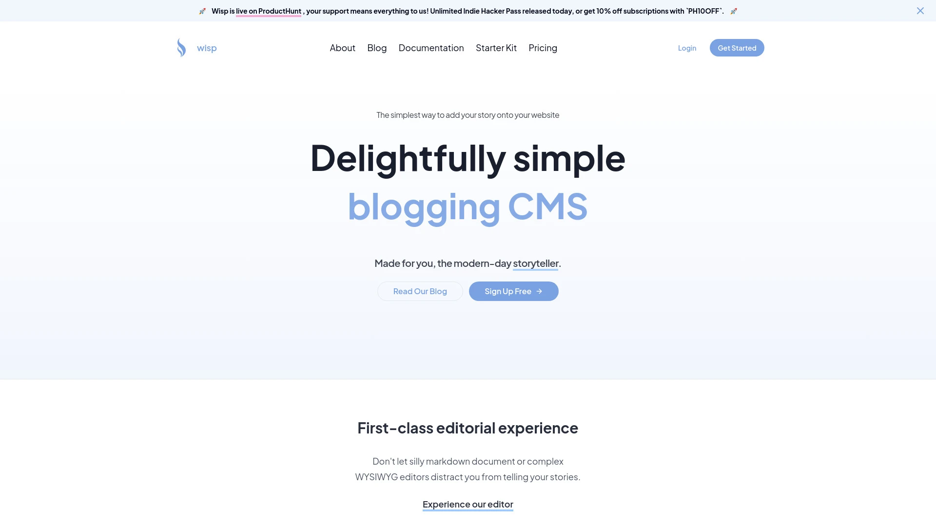 Wisp CMS - AI Tool Ocean