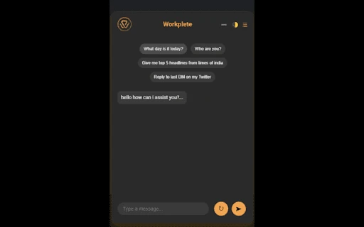 Workplete - Chrome Extension - AI Tool Ocean