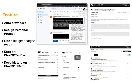 WorkWithGPT - Chrome Extension - AI Tool Ocean