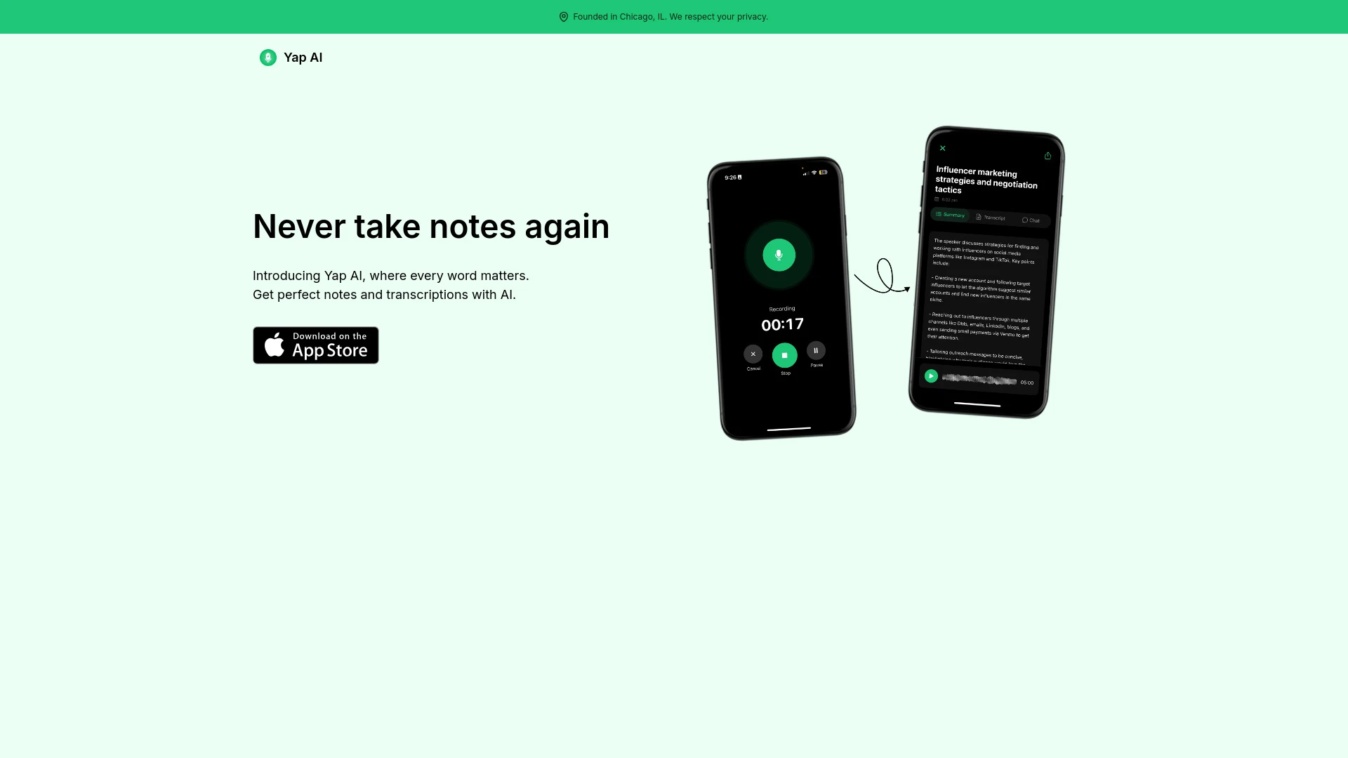 Yap AI - AI Tool Ocean