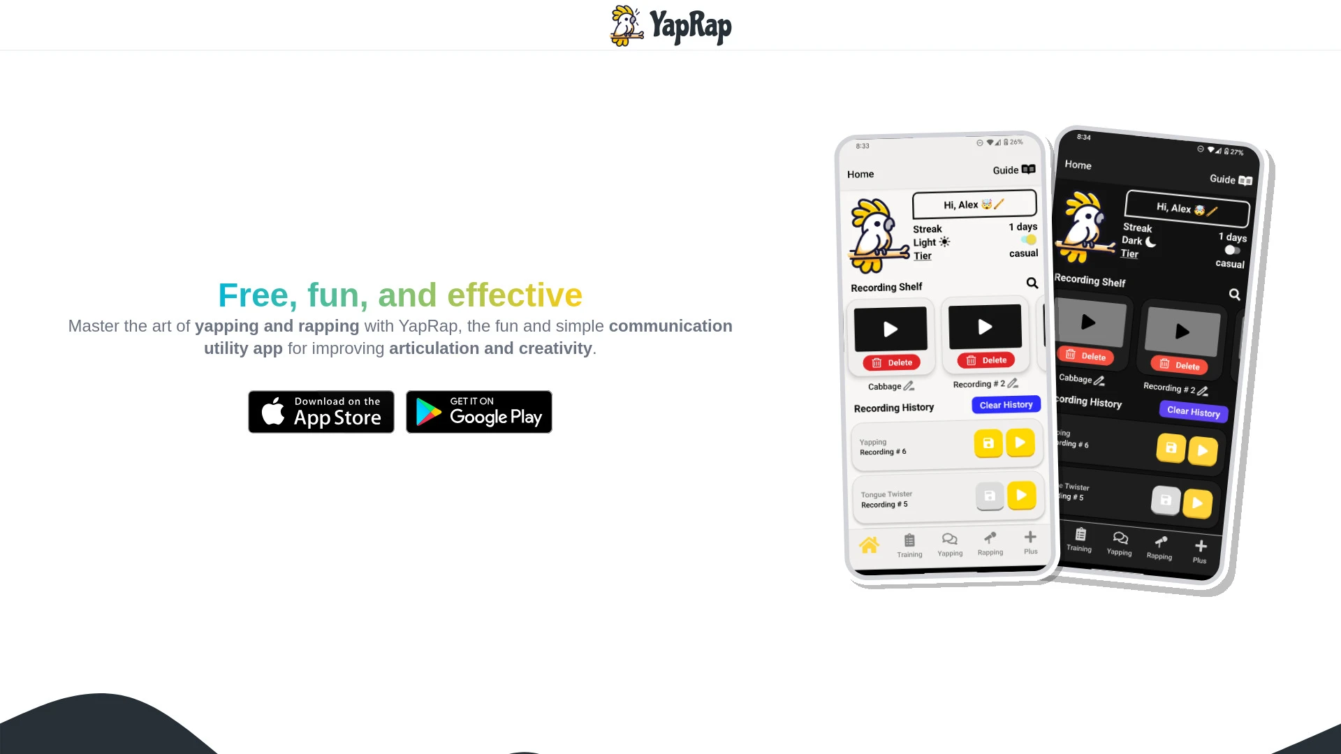 YapRap - AI Tool Ocean