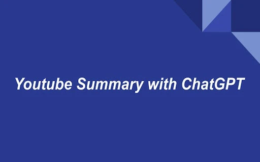 YouTube Summary with ChatGPT - Chrome Extension - AI Tool Ocean