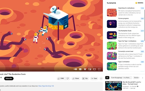 YouTube Video Summarization Extension - Chrome Extension - AI Tool Ocean