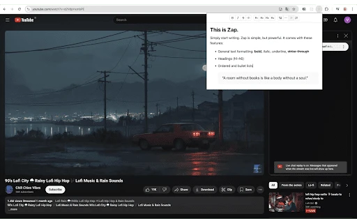 Zap - Chrome Extension - AI Tool Ocean