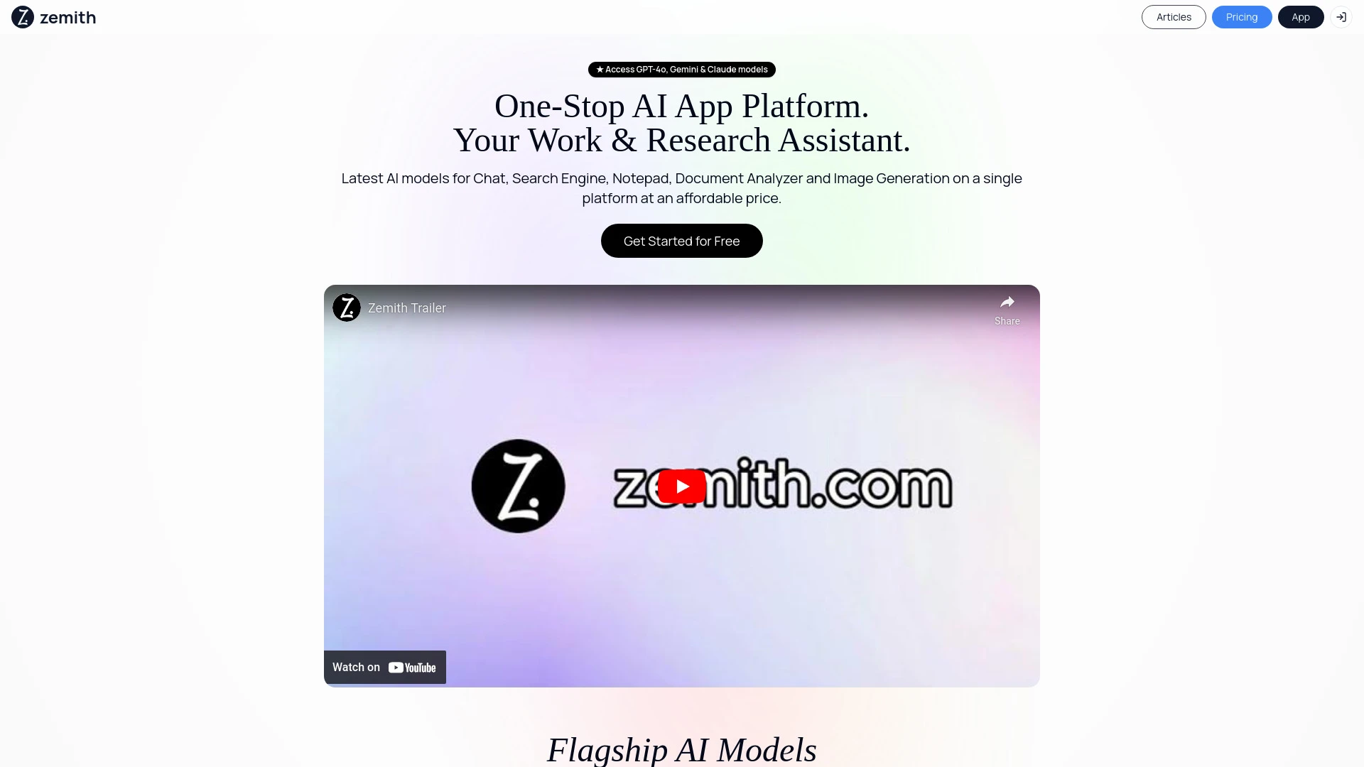 Zemith.com - AI Tool Ocean