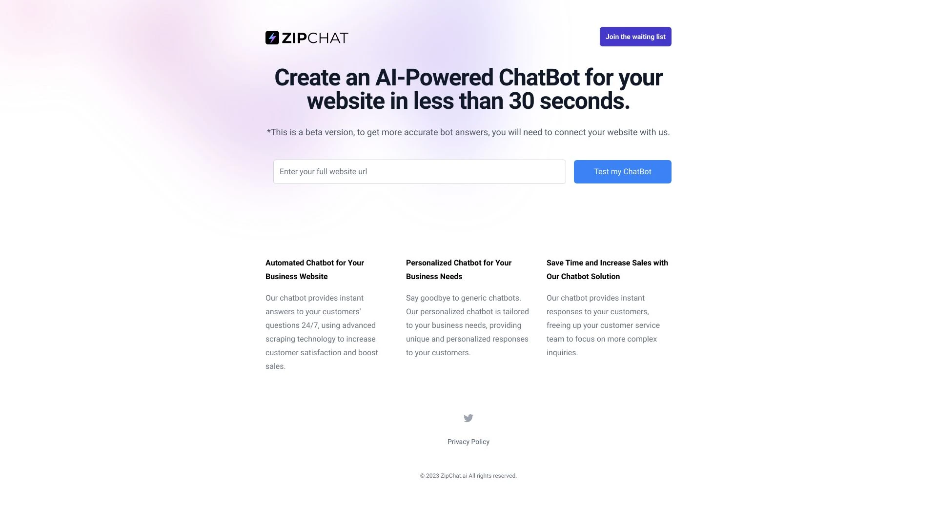 Zipchat AI - AI Tool Ocean